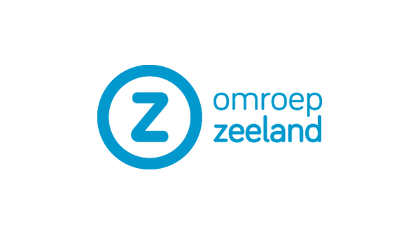 Logo regionale televisie- en radio-omroep Omroep Zeeland op een transparante achtergrond - 600 * 337 pixels 